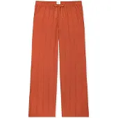 Schiesser Pyjamabroek 'Mix Relax' donkeroranje / roestrood