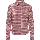 JDY Blouse 'JDYLyra' ecru / lila / bordeaux