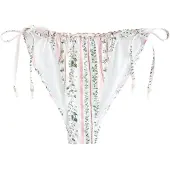 Next Bikinibroek groen / rosa / wit