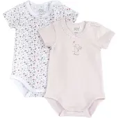Chicco Rompertje/body groen / poederroze / rood / wit