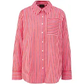 s.Oliver Black Label Blouse lichtrood / wit