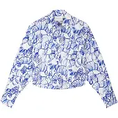 Fabienne Chapot Blouse blauw / wit