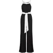 Karl Lagerfeld Jumpsuit zwart / wit