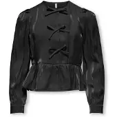 ONLY Kogvictoria ls bow shirt wvn -