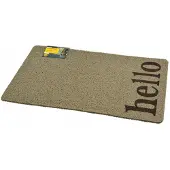 Presto Deurmat Rubber 38x58 cm - Duurzaam en Makkelijk Schoon te Maken