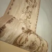 Rasch ROOSJES BEHANGRAND BEIGE GOUD CREME