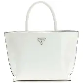 GUESS handtas schoudertas Arnela Mini Tote White wit