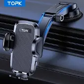 TOPK Universele Auto Telefoonhouder met Handsfree Standaard
