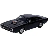 Jada Toys 9335424314R00 Dodge Charger R/T 1970, zwart, Fast & Furious F9, schaal 1:24