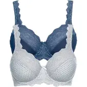 Bonprix Beugel bh met sierlijk kant (set van 2) maat 85