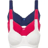 Bonprix Beugel bh met zacht biologisch katoen (set van 3) maat 90