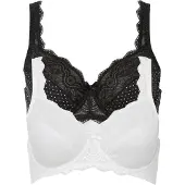 Bonprix Beugel bh met sierlijk kant (set van 2) maat 75