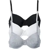 Bonprix Niet-gevulde T-shirt-bh (set van 3) 90