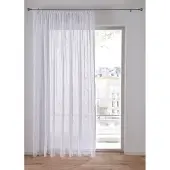 Bonprix Vitrage met borduursel van gerecycled polyester maat h/b: 145/300 cm