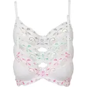 Bonprix Beugel bh met fijne kant (set van 3) maat 100