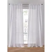 Bonprix Gordijn met structuur (2 stuks) maat H/B: 145/135 cm
