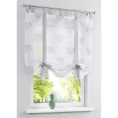 Bonprix Vouwgordijn met bindkoord en harten h/b: 140/80 cm