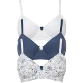 Bonprix Beugel bh (set van 3) met katoen 115