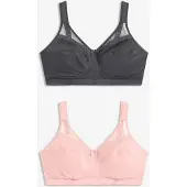 Bonprix Steun bh zonder beugels met gewatteerde bandjes (set van 2) maat 105