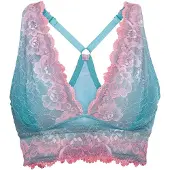 Bonprix Bralette met fijn kant in kleurverloop maat 36