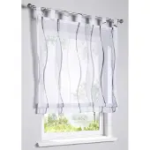 Bonprix Vouwgordijn met golvende print maat h/b: 140/100 cm