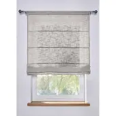 Bonprix Vouwgordijn met structuur in vele maten maat h/b: 130/120 cm