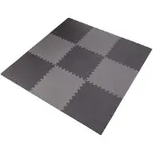 HMS Puzzelmat - Set van 9 - 12 mm - Donkergrijs