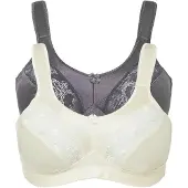 Bonprix Steun bh zonder beugels met gewatteerde bandjes (set van 2) maat 95