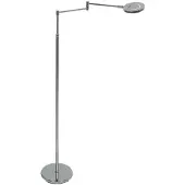 Steinhauer Leeslamp Soleil 3515CH vloerlamp – oplaadbaar LED-design in chroom