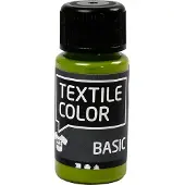 Creativ Company Textile color semi-dekkende textielverf - kiwi, 50ml