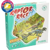 FlexIQ Raptor Race - Actiespel voor 2-5 spelers - Tactisch bordspel