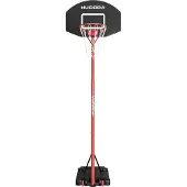 Hudora HDO Start basketstandaard 260, rood, artikelnummer 71642