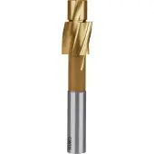 RUKO Din 373 Hss-tin Fine Grade M12 Verzonken Kop