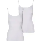Urban Classics - Bamboo 2-Pack Tanktop - XL - Wit/Wit
