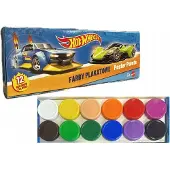 Hot Wheels Plakkaatverf Set - 12 Levendige Kleuren