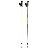 Gabel X-5 Nordic Walking Stokken Zwart/Geel 100 cm