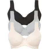 Bonprix Beugel bh met zacht biologisch katoen (set van 3) 100
