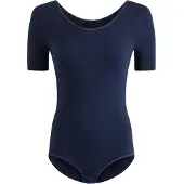Bonprix Body met halflange mouwen en katoen 50/52 (XL)