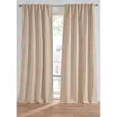 Bonprix Verduisteringsgordijn met structuur en achterkant in dezelfde kleur (1 stuk) maat H/B: 175/130 cm