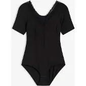 Bonprix Body van modal met kant en halflange mouwen maat 48/50 (XL)