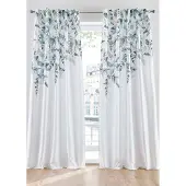 Bonprix Gordijn met bladerprint (1 stuk) maat H/B: 225/135 cm