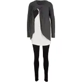 Bonprix Zwangerschapsoutfit / voedingsoutfit (2-dlg. set) maat 32/34 (XS)