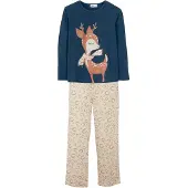 Bonprix Pyjama van biologisch katoen (2-dlg. set) 140/146