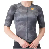 Castelli - Women's Aero Race 8S Jersey - Fietsshirt L, grijs