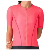 Castelli Anima Flow kortemouwen shirt voor dames, roze