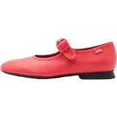 Camper Ballerina met riempjes 'Casi Myra' watermeloen rood