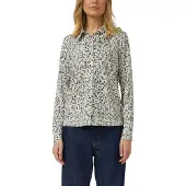 s.Oliver Blouse beige / zwart / wit