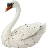 Intratuin Tuinbeeld Zwaan Wit 50 X 25 X 44 Cm