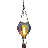 Anna's Collection Solar Hanglamp Luchtballon Blauw D 11 H 36 Cm
