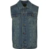 Urban Classics Bodywarmer blauw denim